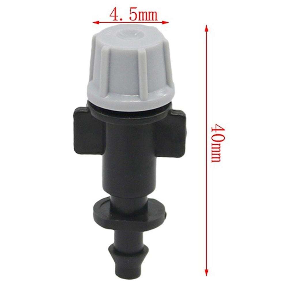 100Pcs Atomizing Sprinkler Mini 1/4 Inch Garden Lawn Irrigation Sprinkler for 4/7 mm Hose