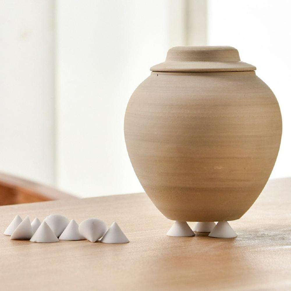 100Pcs Movable Nail Ceramic Refractory Support Nail High Temperature Material Pottery Tool Kiln Furn