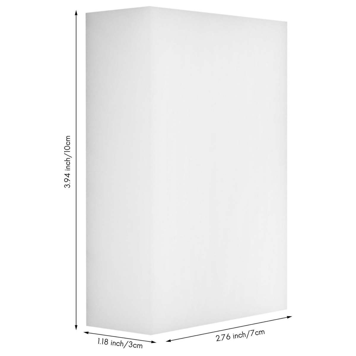 100pcs Sponge Eraser Kitchen Duster Wipes Clean Accessory Microfiber Dish Cleaning Melamine Sponge