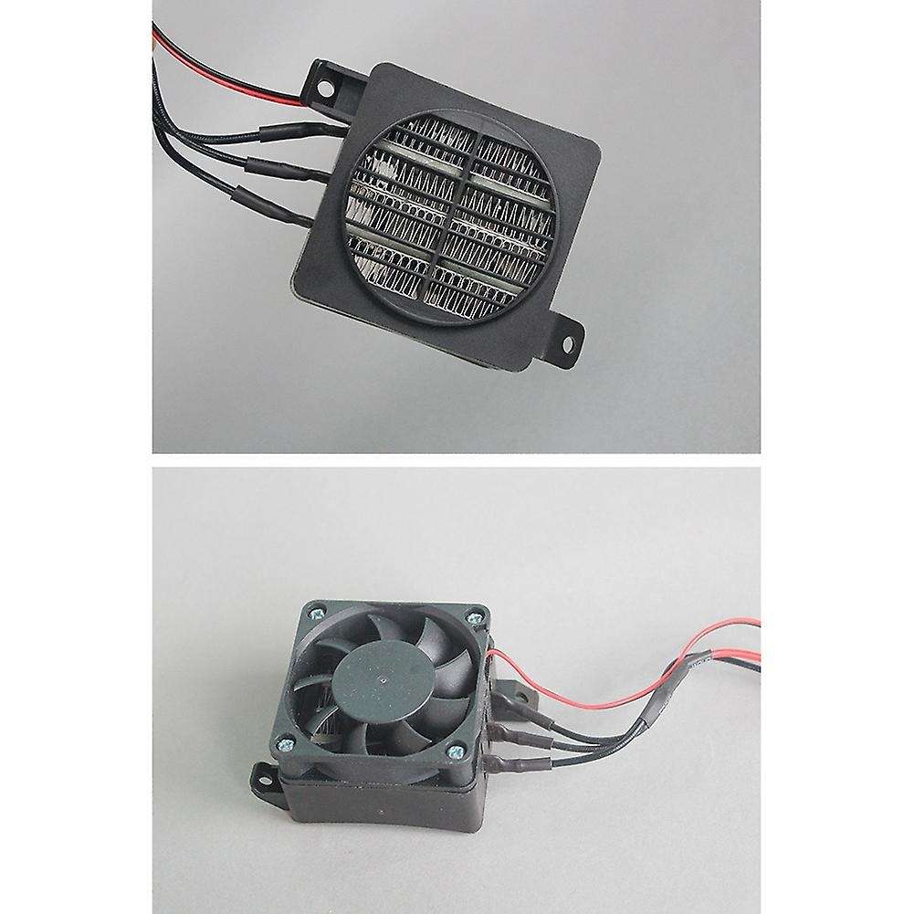 100W 12V Heater DC Fan Thermostatic Egg Incubator Heater PTC Fan Heater Heating Elements Electric He