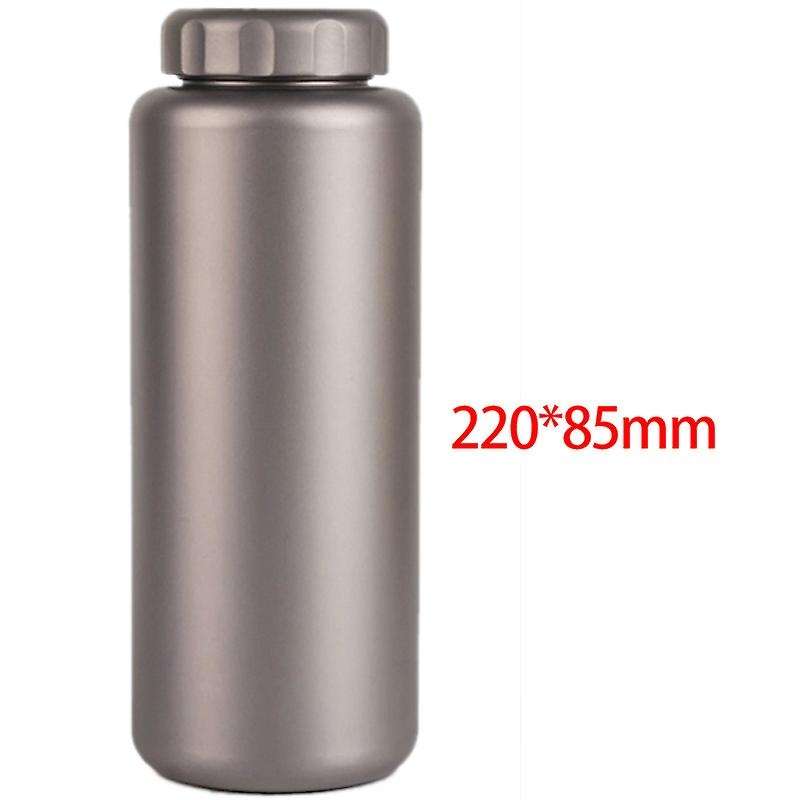 1050Ml Camping Outdoor Household Capacity, Large Titanium Kettle Tableware, Large Water Bottle, Wate