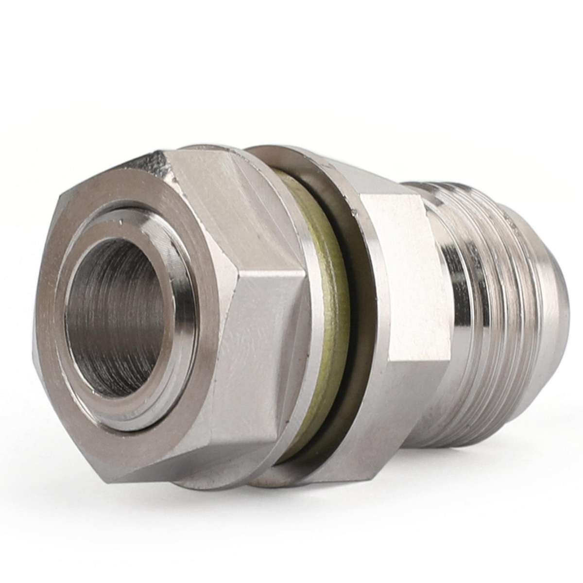 10AN to M18X1.5 Turbine Oil Pan/Oil Return Drain Plug Adapter Expansion Joint without Welding