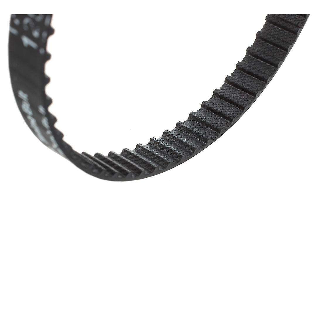 10mm Wide 5.08mm Pitch 60 Teeth 60t Cog Timing Belt Black 120xl