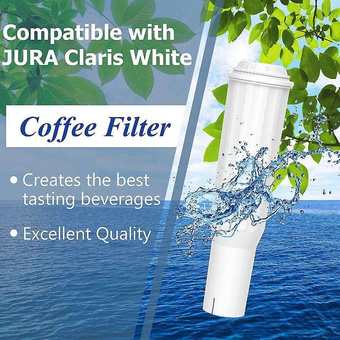 10PC Espresso Machine Water Filter for White, Impressa E8 Z5 E9 J5 F60,,Avantgarde,,Etc