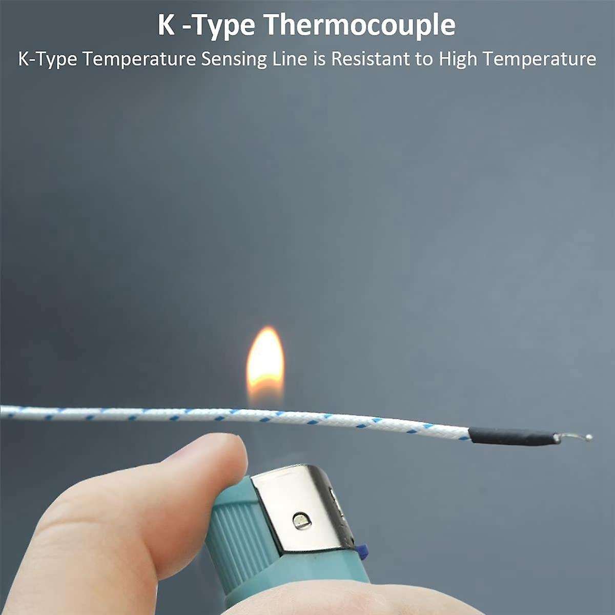 10pcs 3meters K Type Mini-connector Thermocouple Temperature Probe Sensor -50-350c Temperature Sen