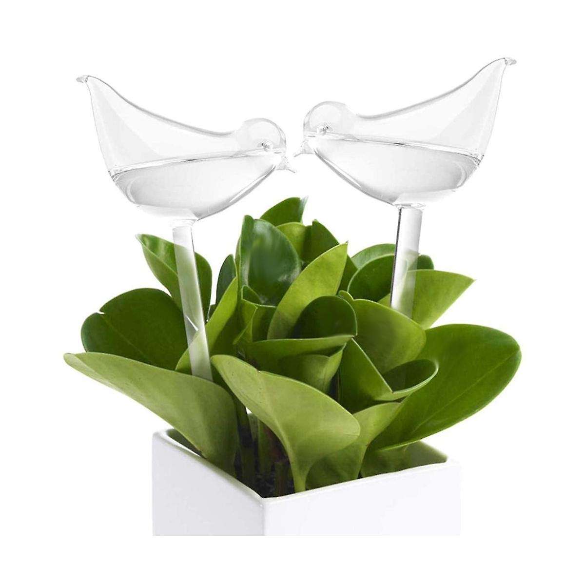 10pcs Auto Drip Irrigation Automatic Dripper Bird Shape Flower Pot Waterer for Plants Flower Watere