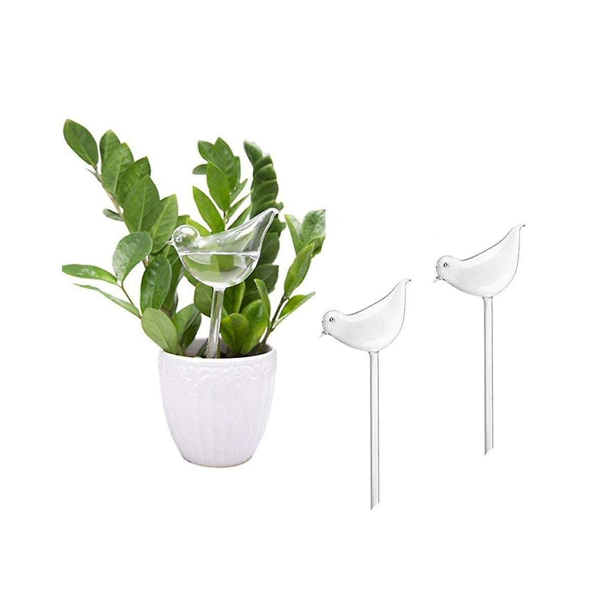 10pcs Auto Drip Irrigation Automatic Dripper Bird Shape Flower Pot Waterer for Plants Flower Watere