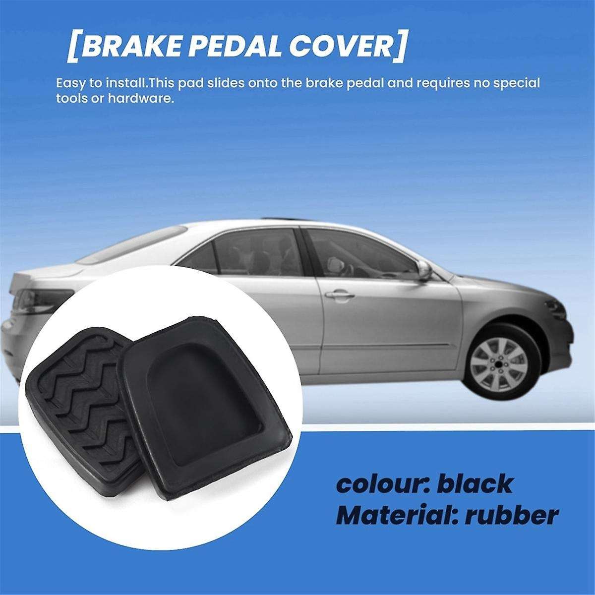 10PCS Clutch Brake Pedal Pad Rubber for 31321-52010,3132152010