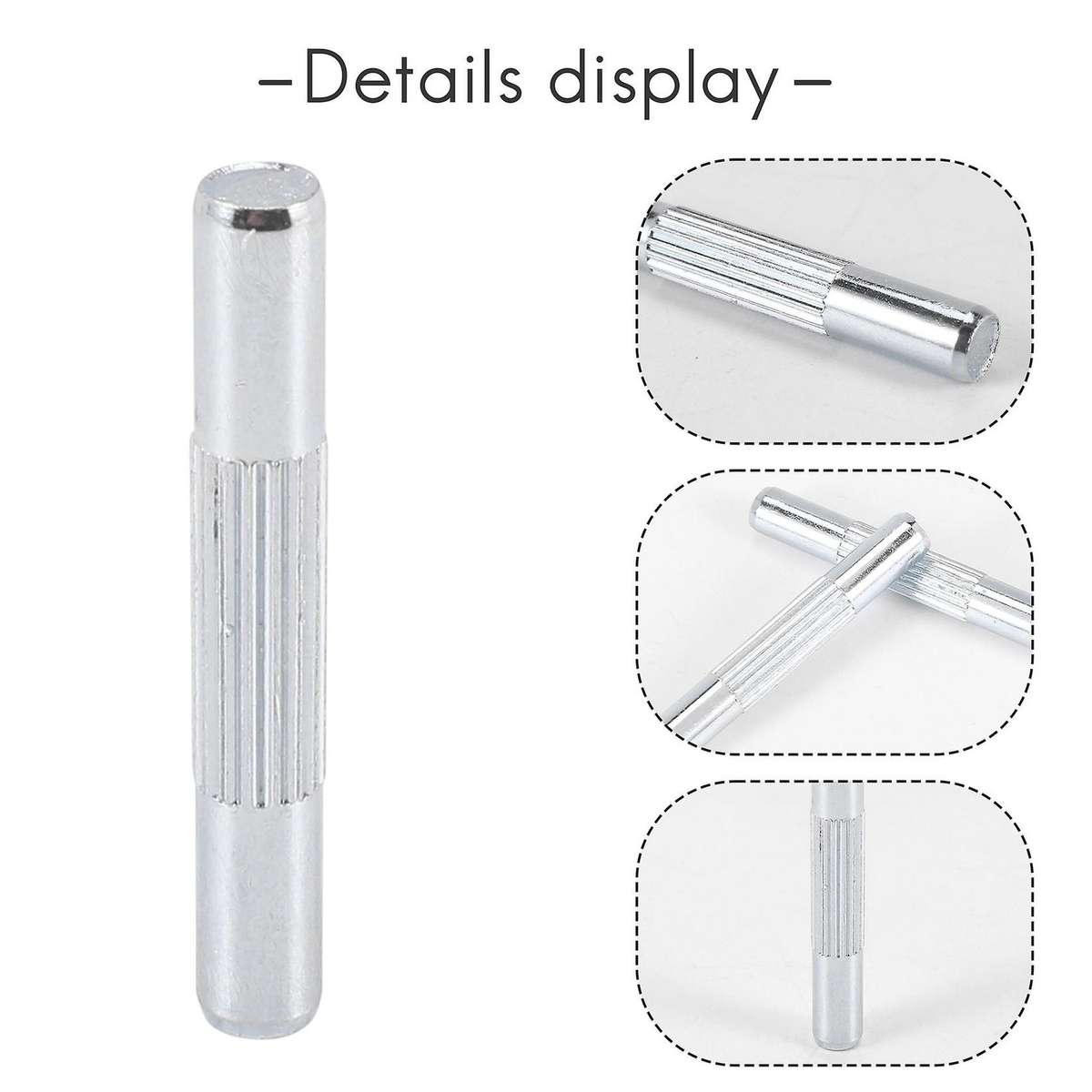 10PCS Electric Scooter Folding Buckle Embossed Knurled Fixed Pin for M365 PRO PRO 2