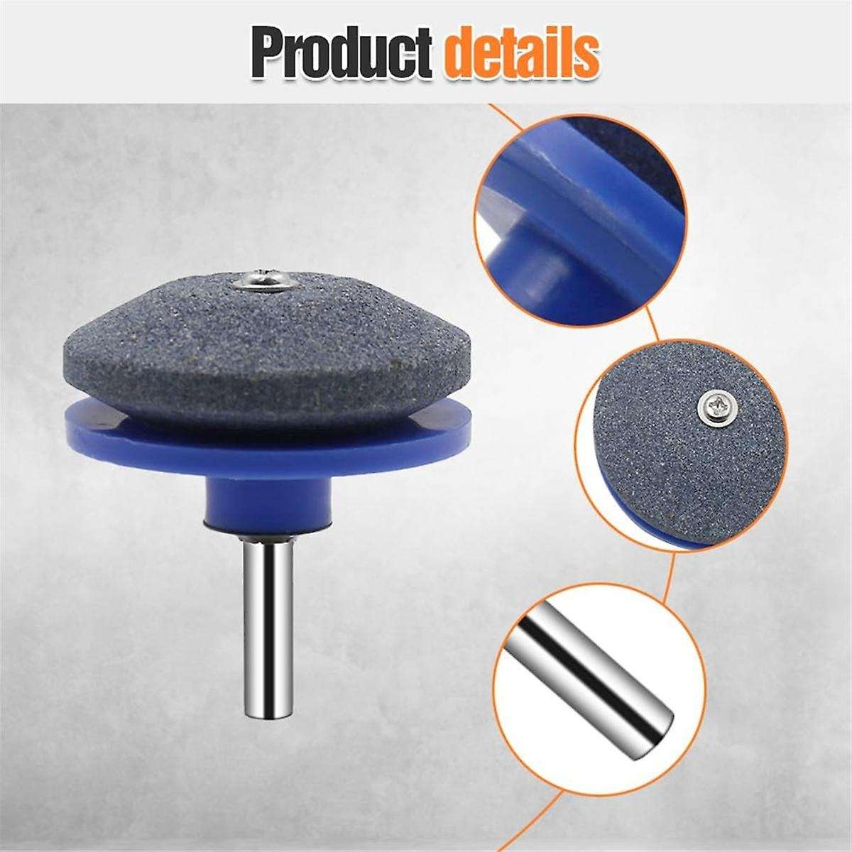 10PCS Lawnmower Dull Blade Sharpener Lawn Mower Blade Sharpener Kits Universal Blade Sharpeners for