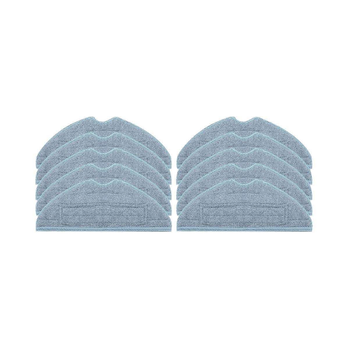 10PCS Mop Pads for S7 S7 + S7 MaxV, S7 MaxV Plus, T7S, T7 Plus, T7S Plus ,G10S, G10S PRO Robot Vacuu