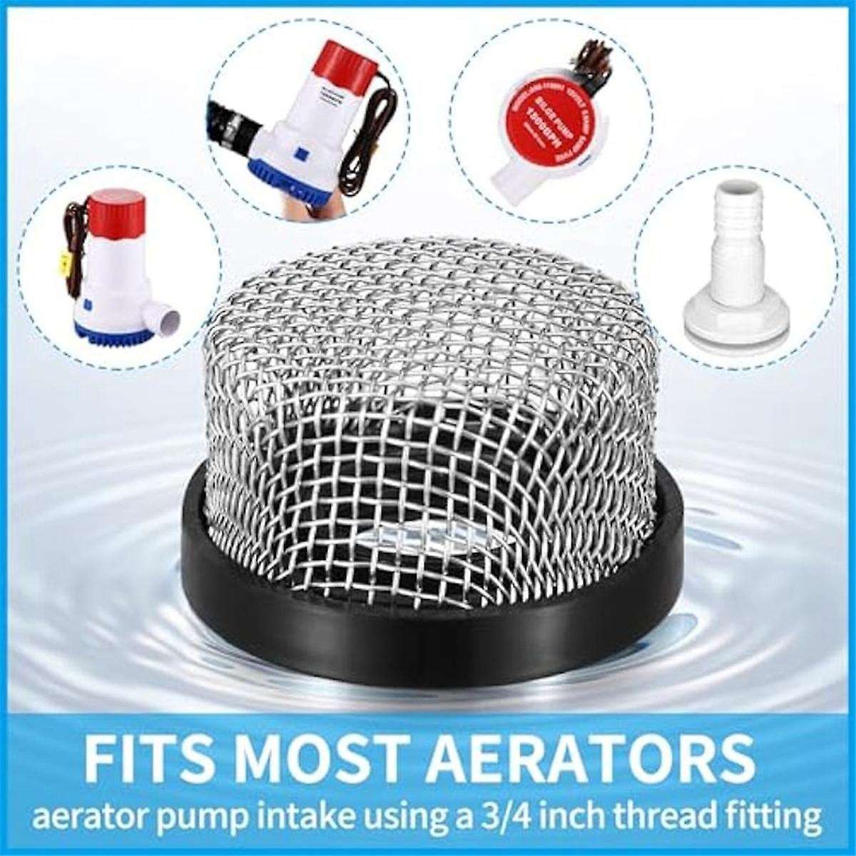 10pcs Stainless Steel Mesh Strainer  Inch -14, Aerator Screen Strainer Stainless Mesh Compatible w
