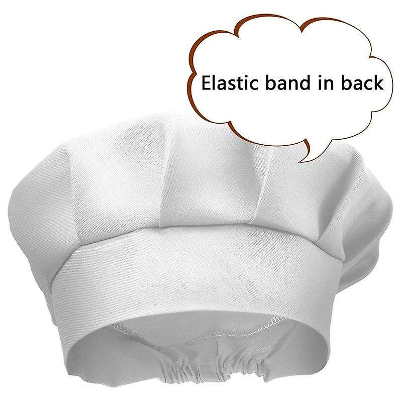 10-Piece Children's Apron and Chef Hat Set Adjustable Children's Kitchen Apron for Cooking and Paint