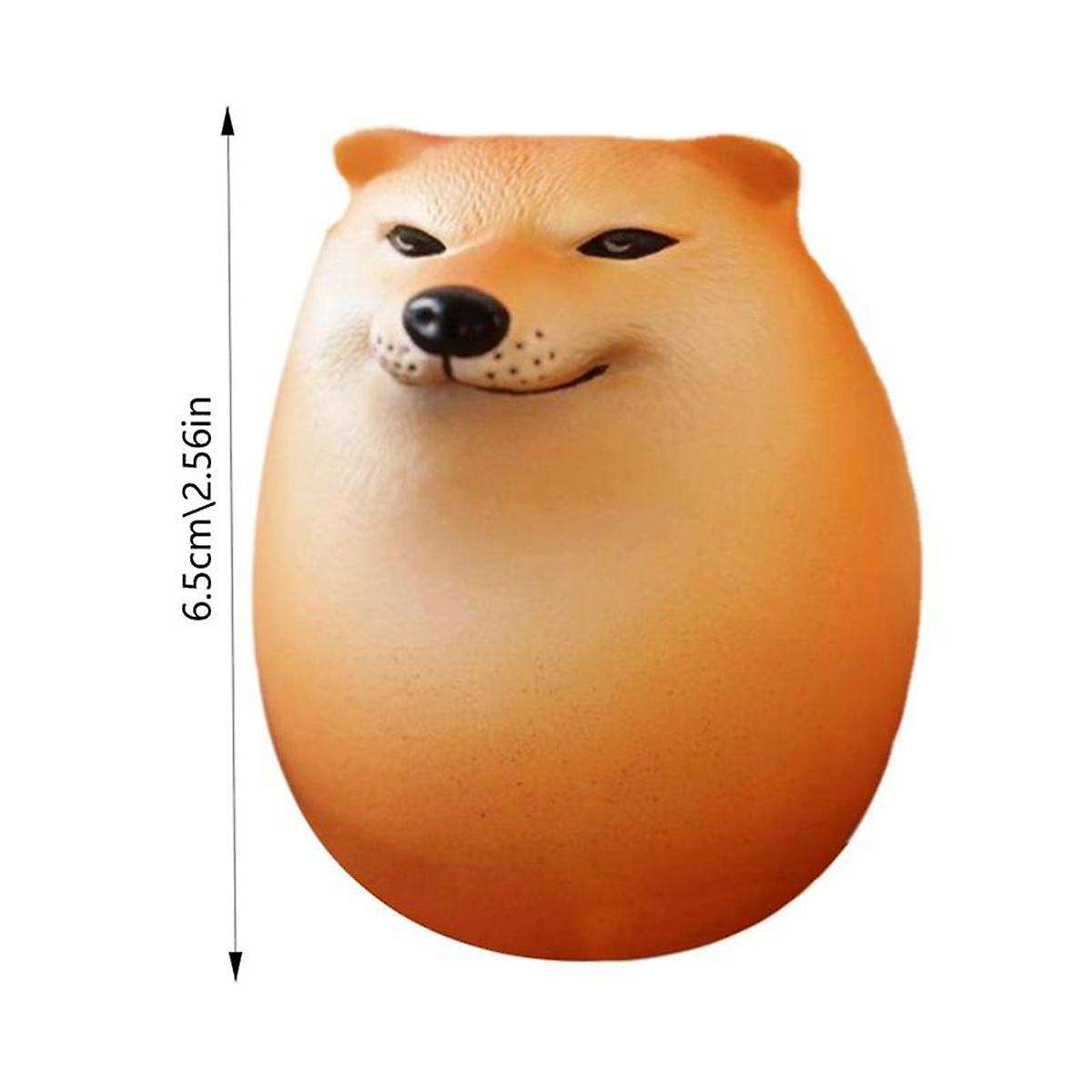 10x Egg Dog Shiba Inu Realistic Egg Shape Desk Decor Dog & Egg Union Decoration for Home Offices Fun