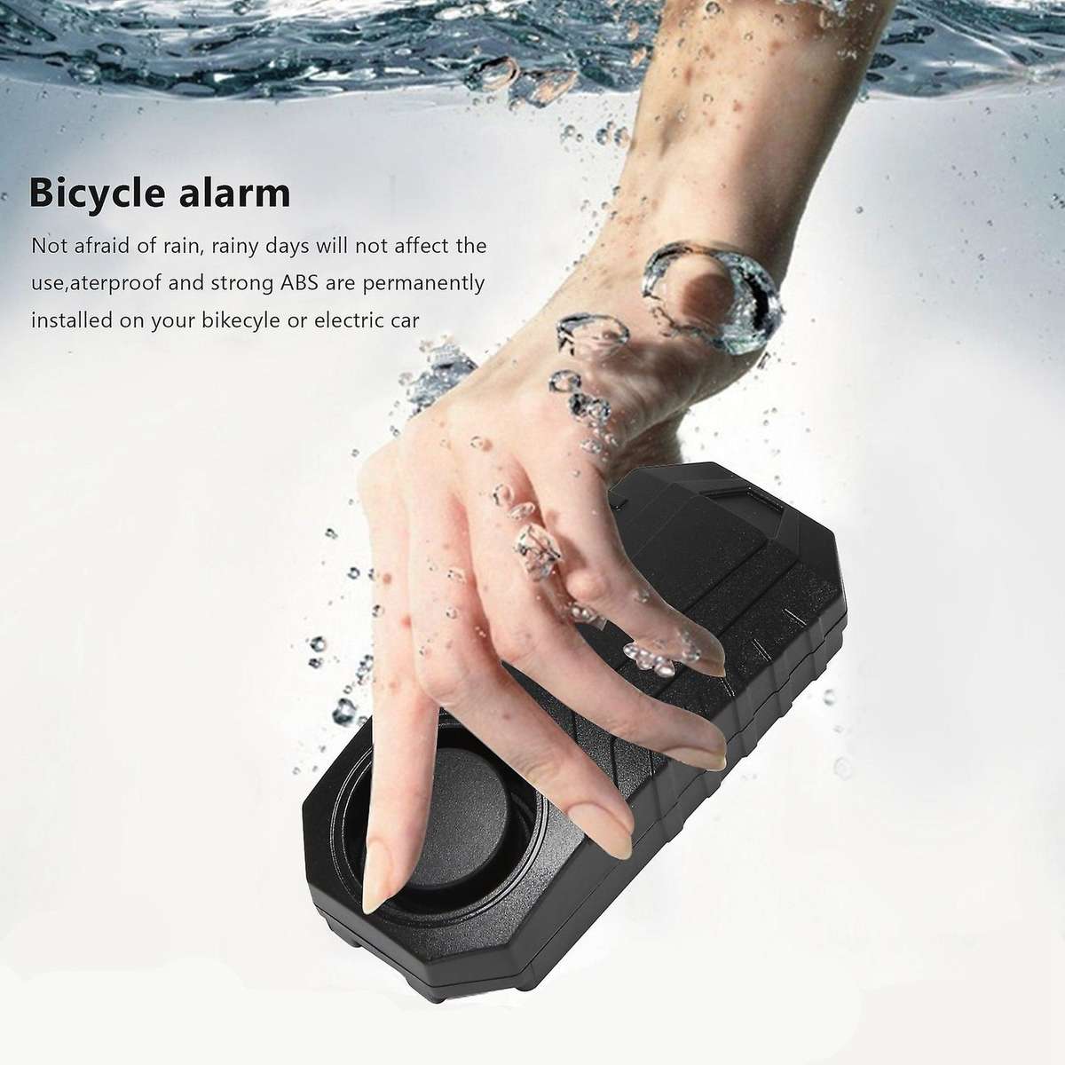 113db Super Loud Wireless Motorcycle Bicycle Alarm Security Anti-theft Alarm with Remote Control Wa