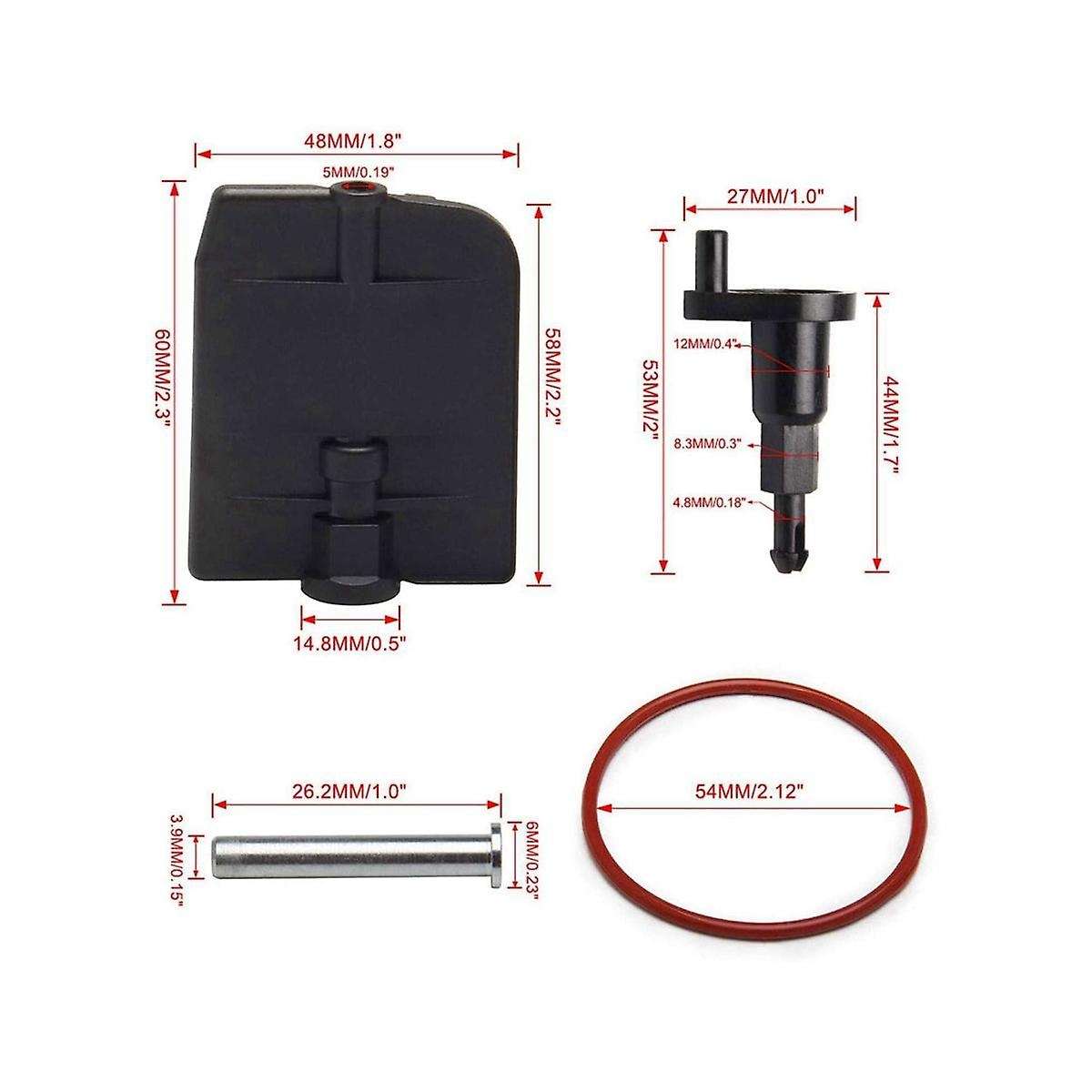 11617544805 Waste Valve Repair Kit Intake Manifold Regulator Automotive for 325 E60 E65 E66 X5