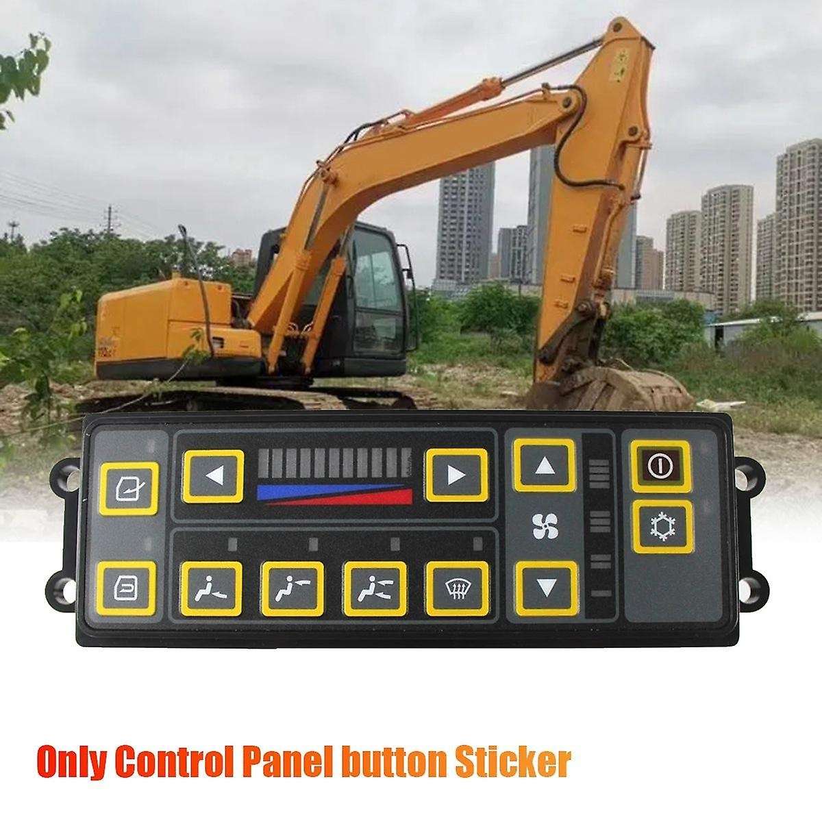 11n6-90031 Excavator Air Conditioning Control Switch Panel Trim Sticker for R110-7/r225-7/215-7/r25