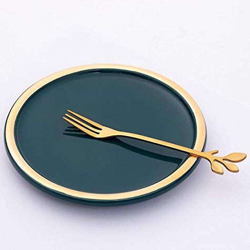 12 Packs of Stainless Steel Compatiblek and Spoon Set, Ice Cream Tea Coffee Spoon Tableware Kitchen