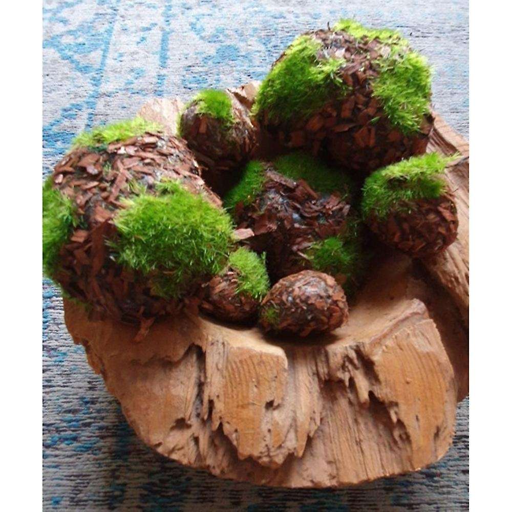 12 Pcs Artificial Moss Rocks Decorative,artificial Rock, Moss Decor for Garden Decor Diy Floral Arr