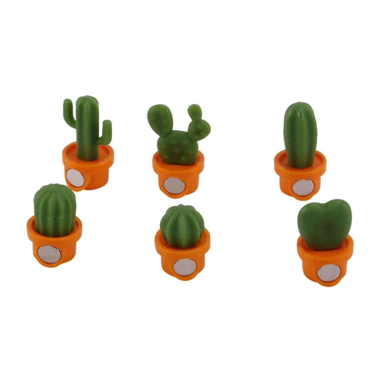 12 Pcs Cute Cactus Refrigerator Magnets,decorative Fridge Magnet Locker Magnet,dry Erase Board Magn
