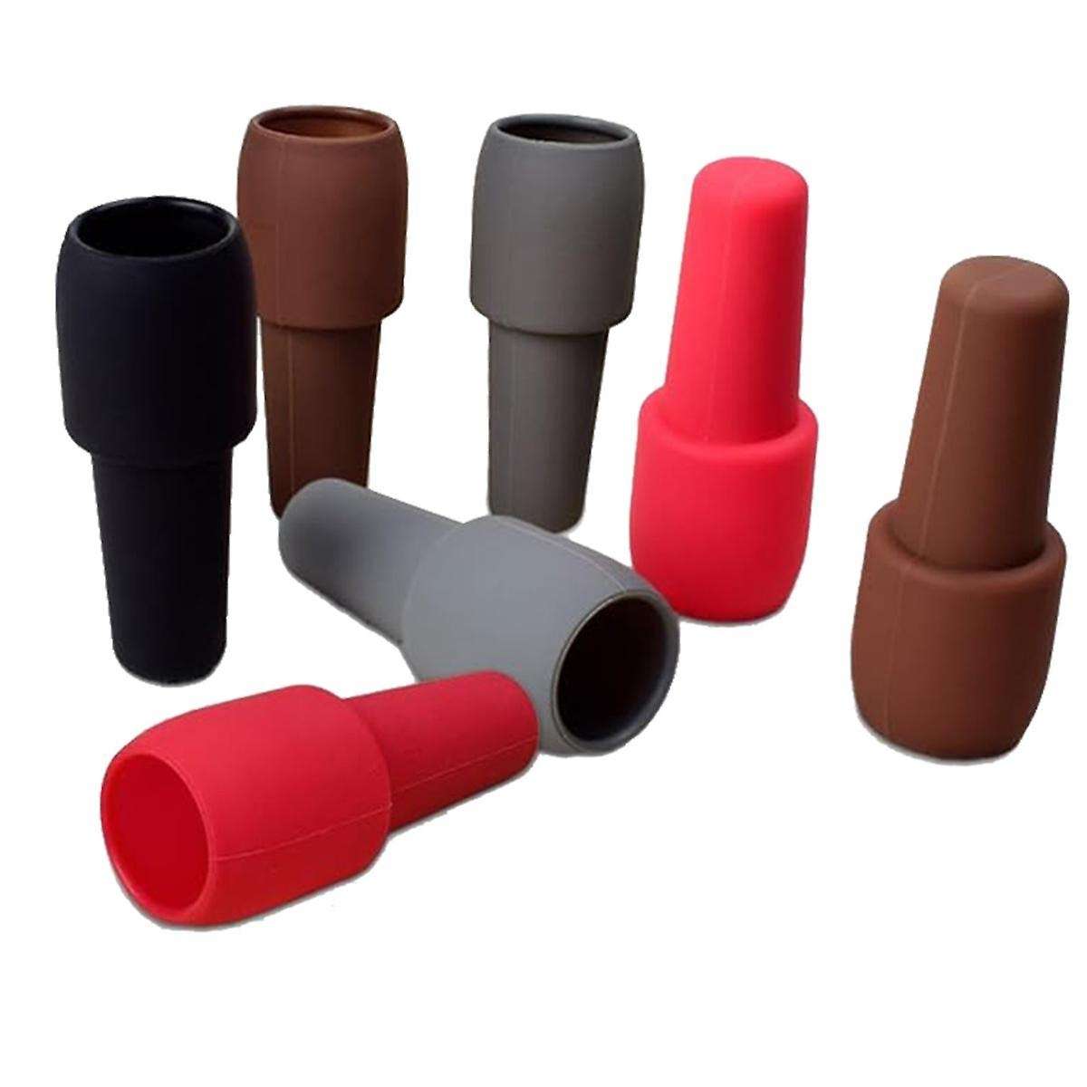 12 PCS Wine Stoppers for Wine Bottles, Reusable Sparkling Wine Bottle Stopper Wine Sealer for Wine B