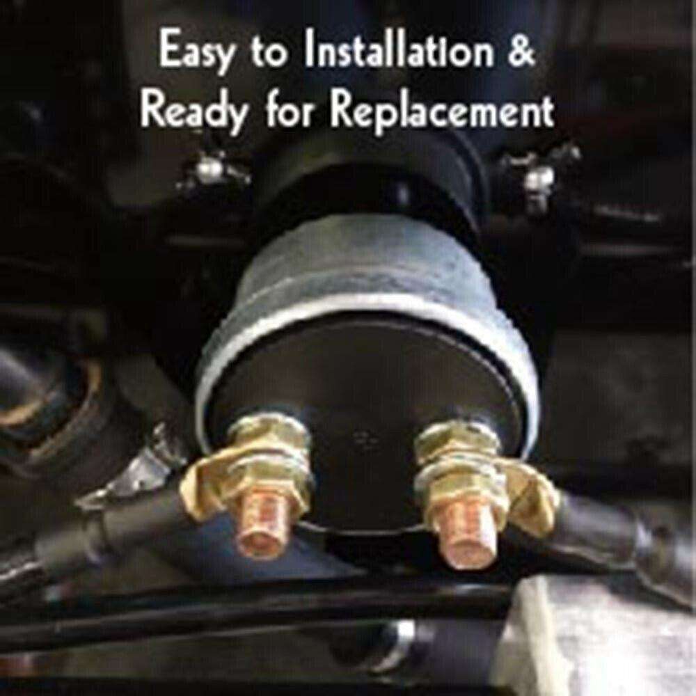 12/24V Master Battery Disconnect Switch Battery Power Cut Off Isolator with Battery Cable Wire for C