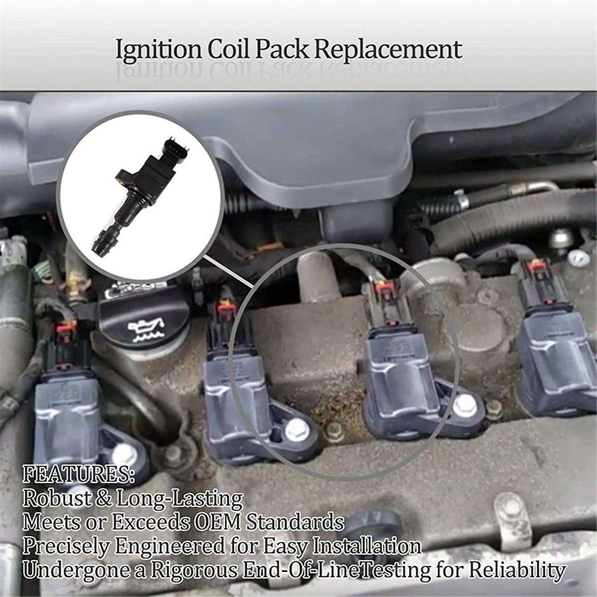 12638824 Ignition Coil for GL8 Opel 950 Captiva 12606179 12578224
