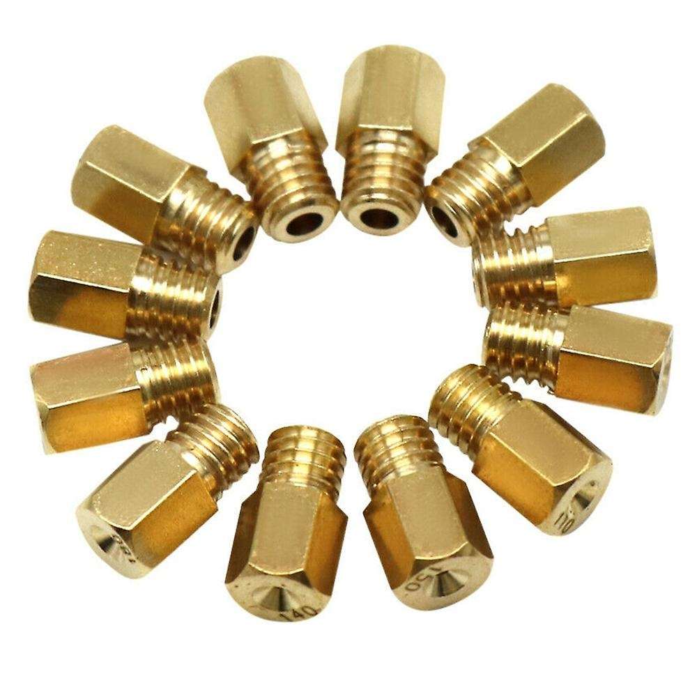 12pcs Motorcycle Carburetor Main Jet Carburettor Main Nozzle Gauge Nozzle for Mikuni Vm Tm 90- 200