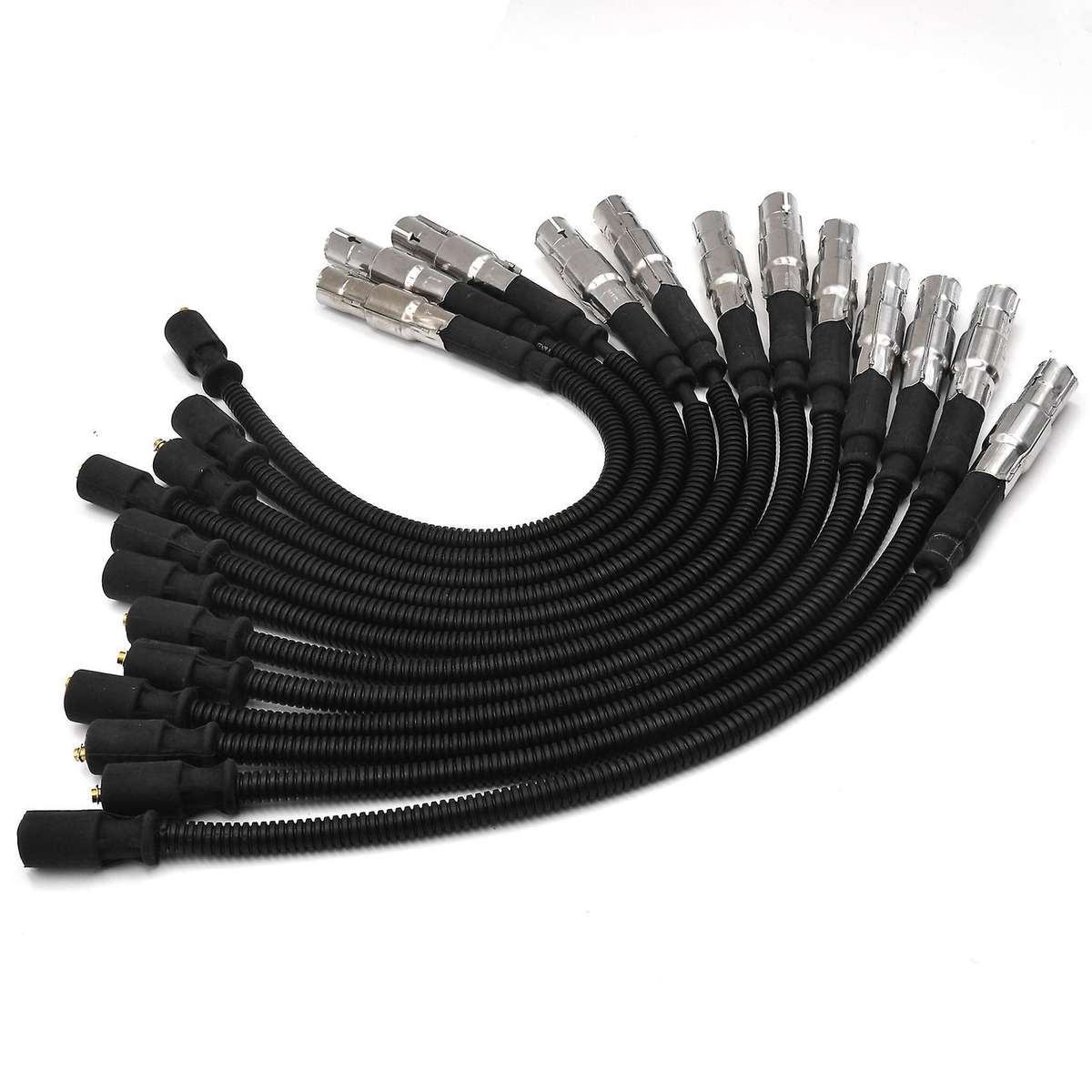 12Pcs Spark Plug Ignition Wire Set for C-Class E-Class ML 320 350 1121500218