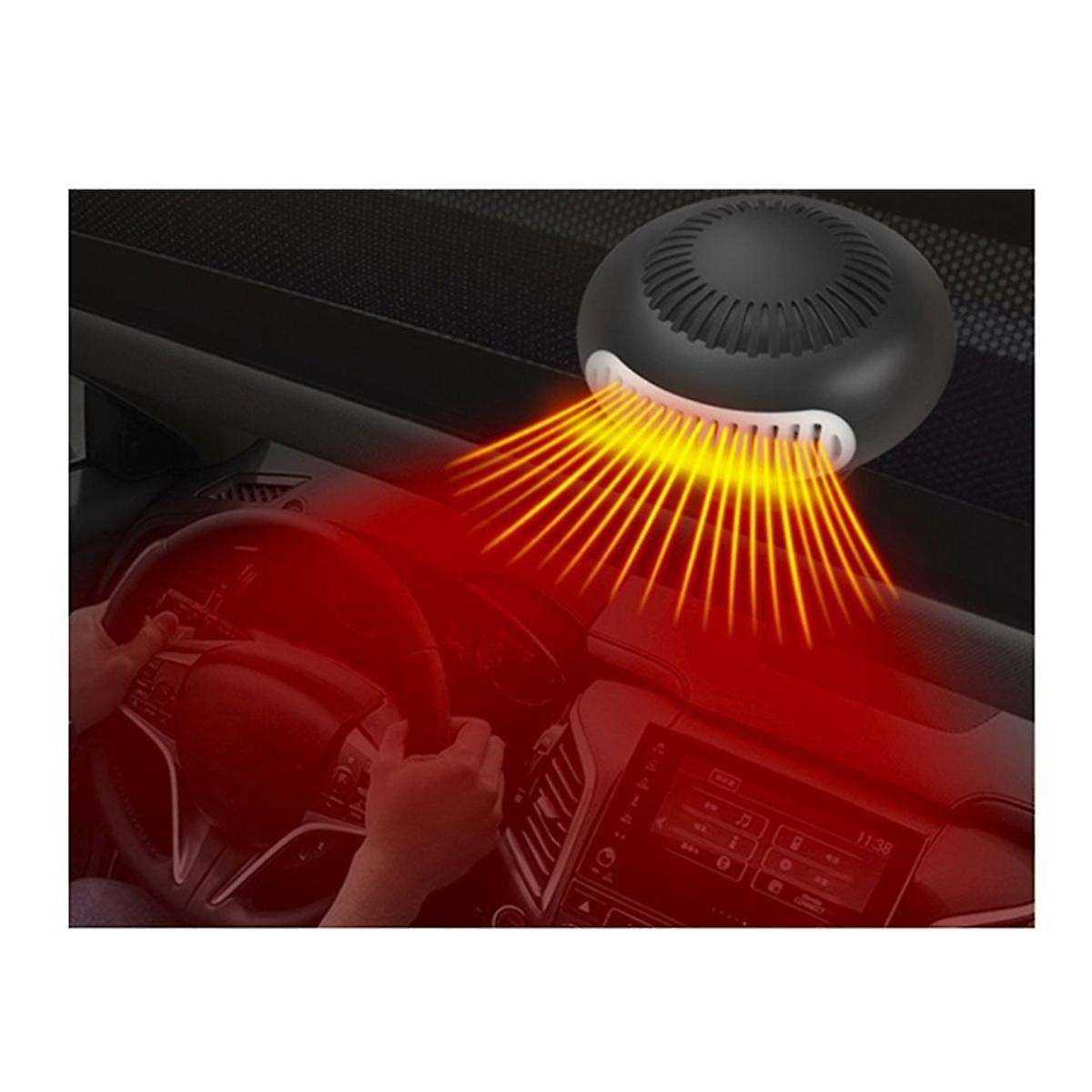 12v 120w Portable Auto Car Heater Defroster Demister Electric Heater Windshield 360 Degree Rotation