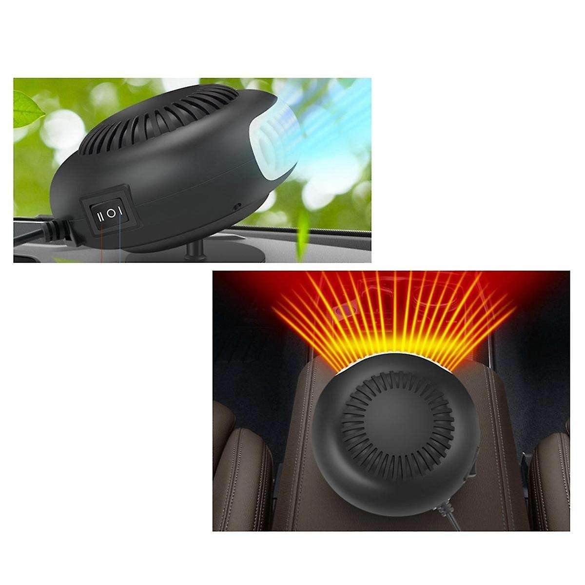 12v 120w Portable Auto Car Heater Defroster Demister Electric Heater Windshield 360 Degree Rotation