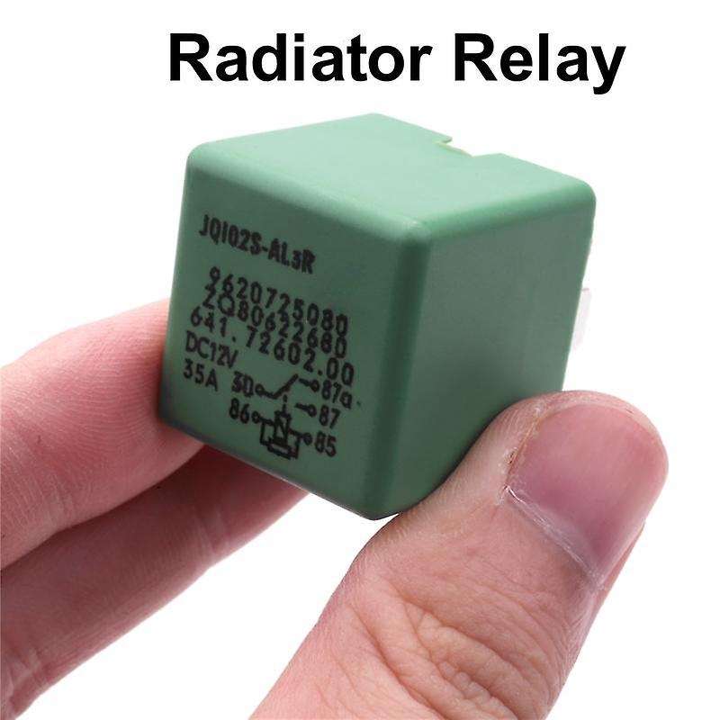 12v 35a 5 Pins Cooling Radiator Fan Relay Green 6547tx for Peugeot 206 207 306 307 406 407 807