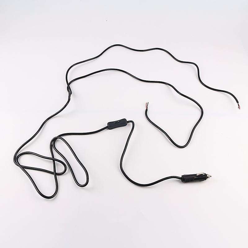 12V Cigar Lighter Socket Connector with On/Off Toggle Switch and 2 Connectors Modified Car Wiring Ha