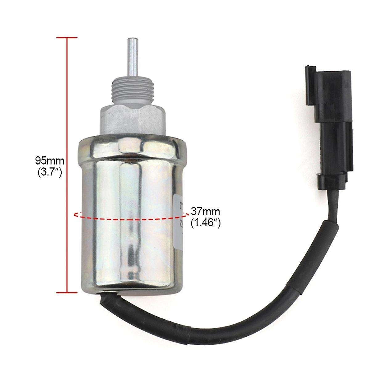 12v Fuel Shut Off Solenoid 185206452 U85206520 U85206452 Stop Solenoid for Engine 3011c 3013 402d