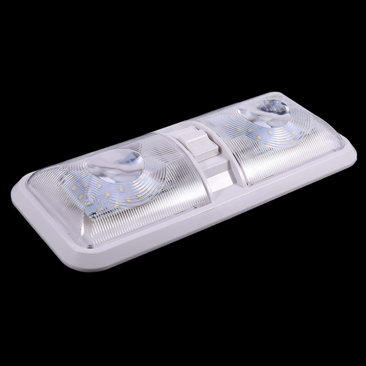 12V LED RV Car Lighting Warm White Car Roof Light Camping Light with Switch