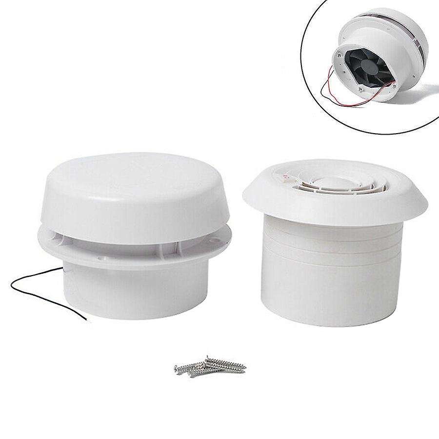 12V Round Air Vent Rv Exhaust Fan for Rv Caravan Business Cars Yacht Roof Fan Rv Accessories