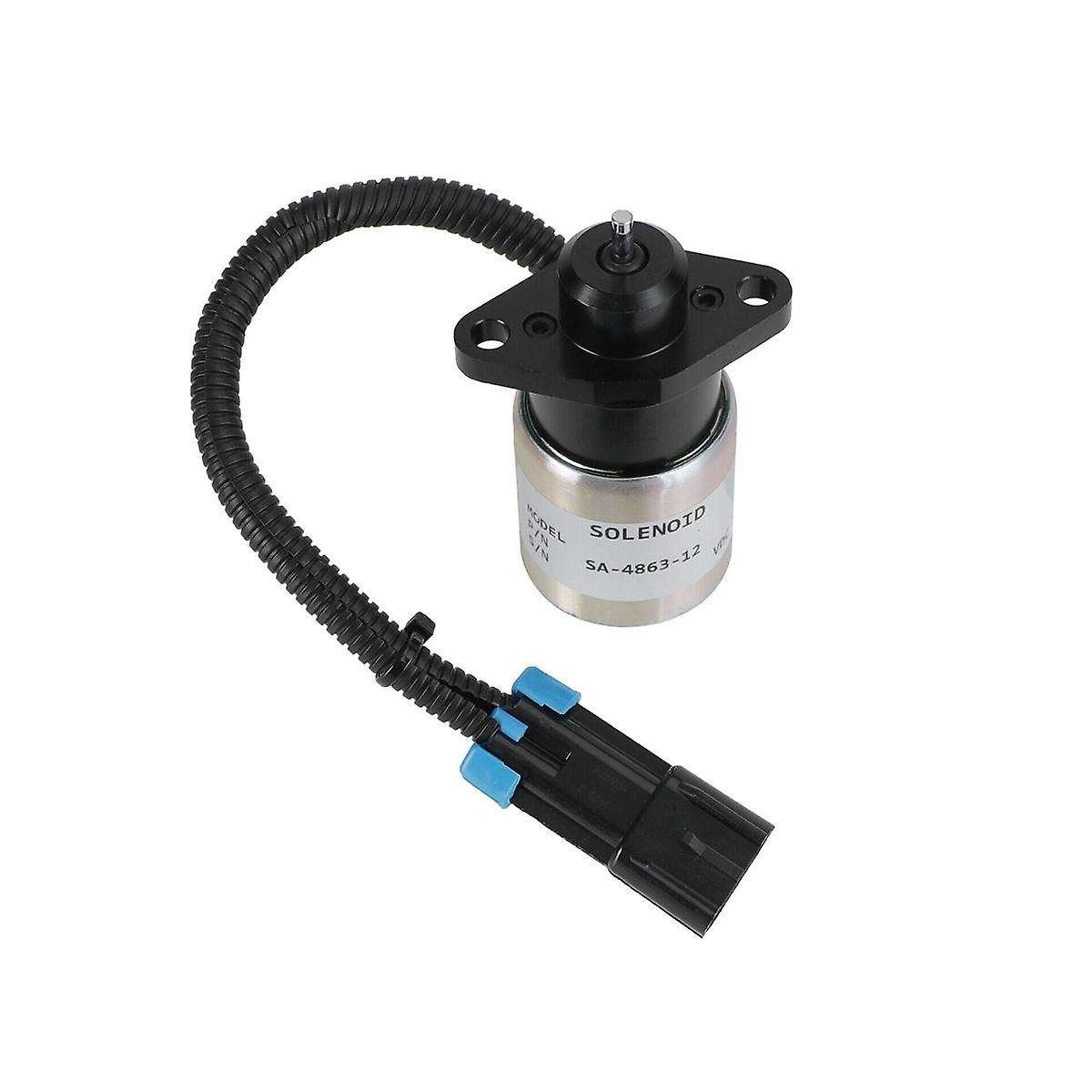 12v Stop Solenoid Actuator 0175-12a5c9s Sa-4863 for Woodward Engine