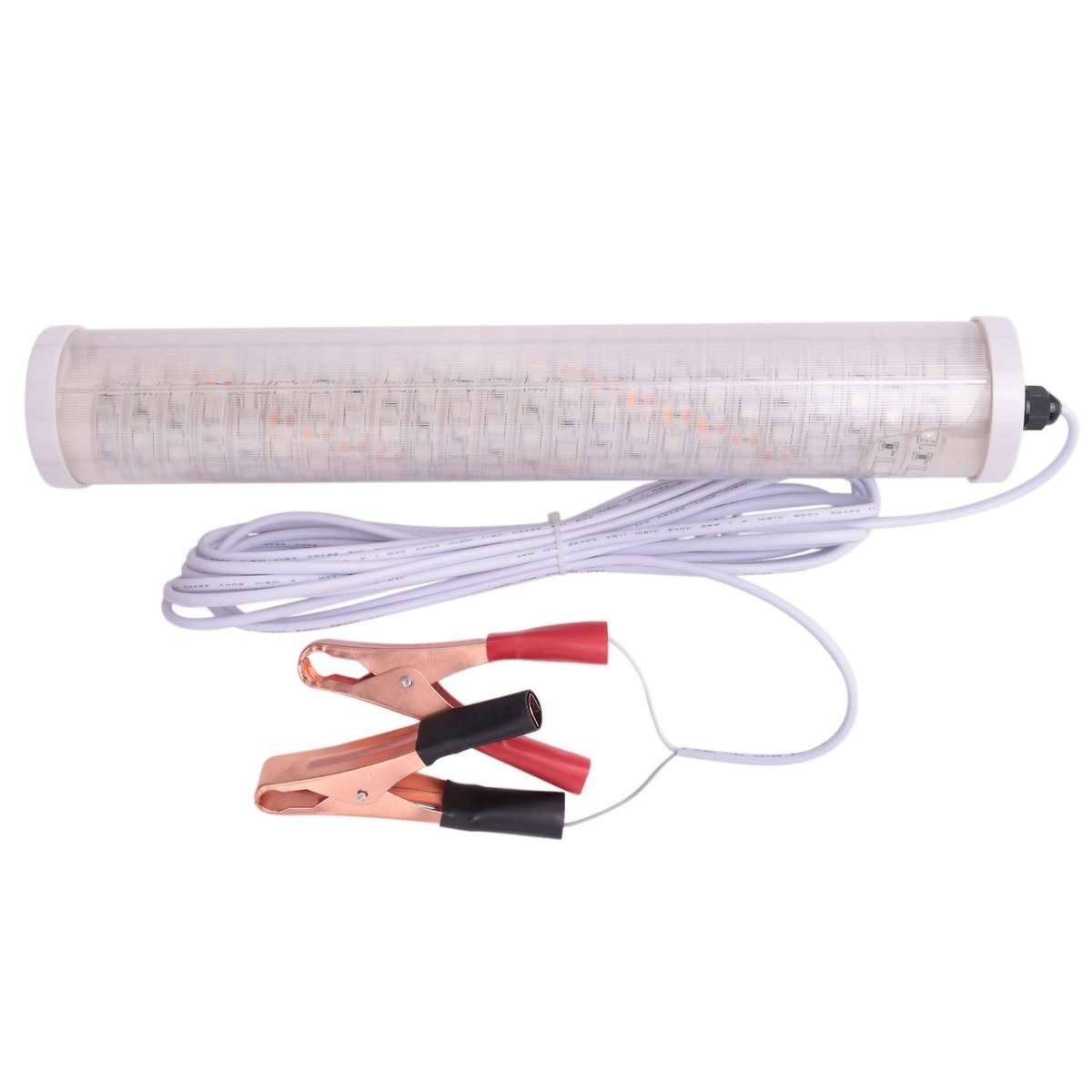 12V Underwater Submersible Fishing Light Night Crappie Green Super Bright 30W Led Squid Boat