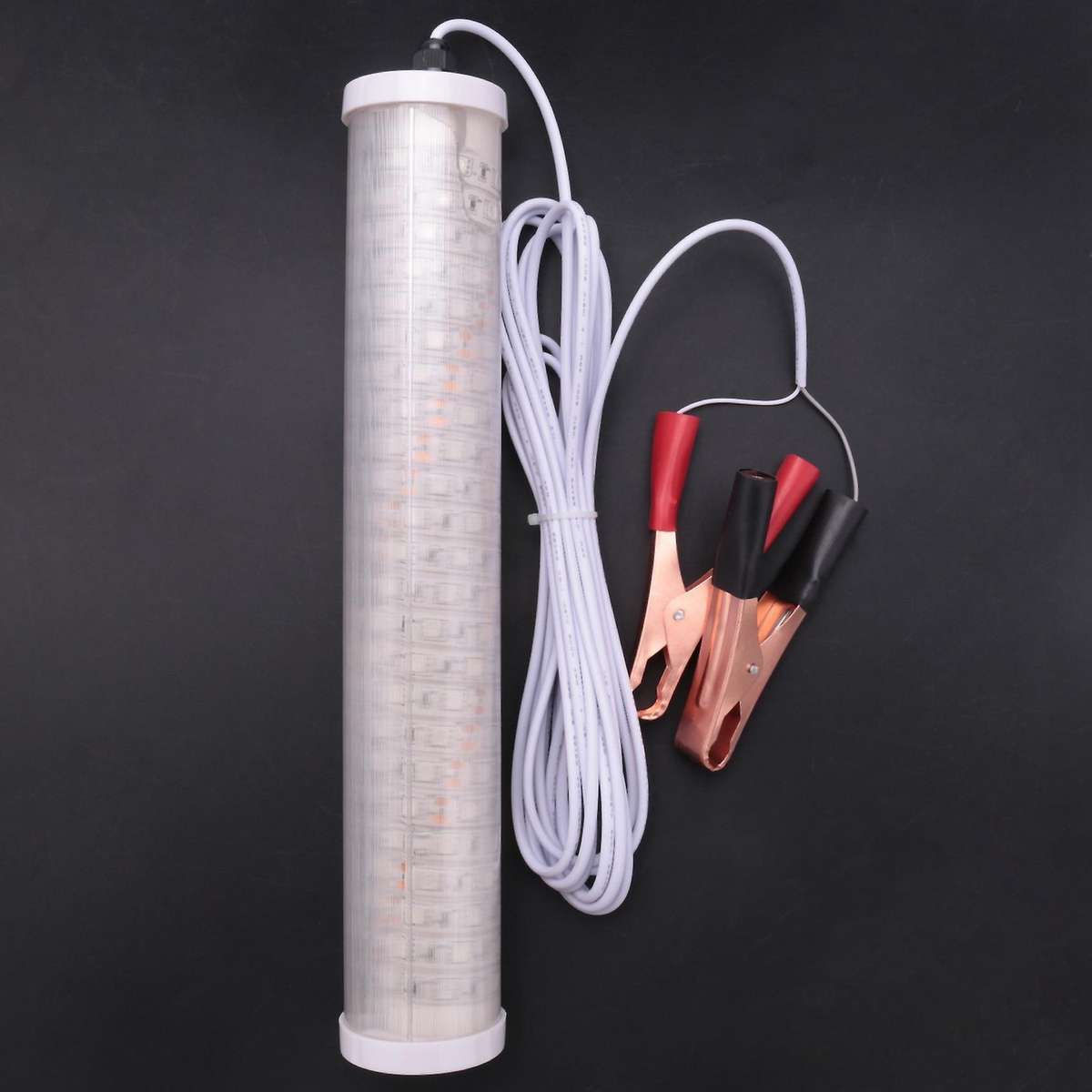 12V Underwater Submersible Fishing Light Night Crappie Green Super Bright 30W Led Squid Boat