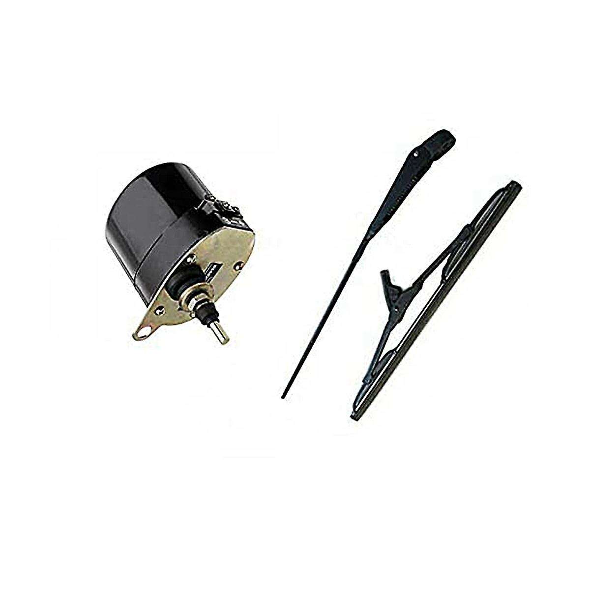 12v Universal Windscreen Wiper Motor with Arm and Blade for Willys Tractor 01287358 7731000001