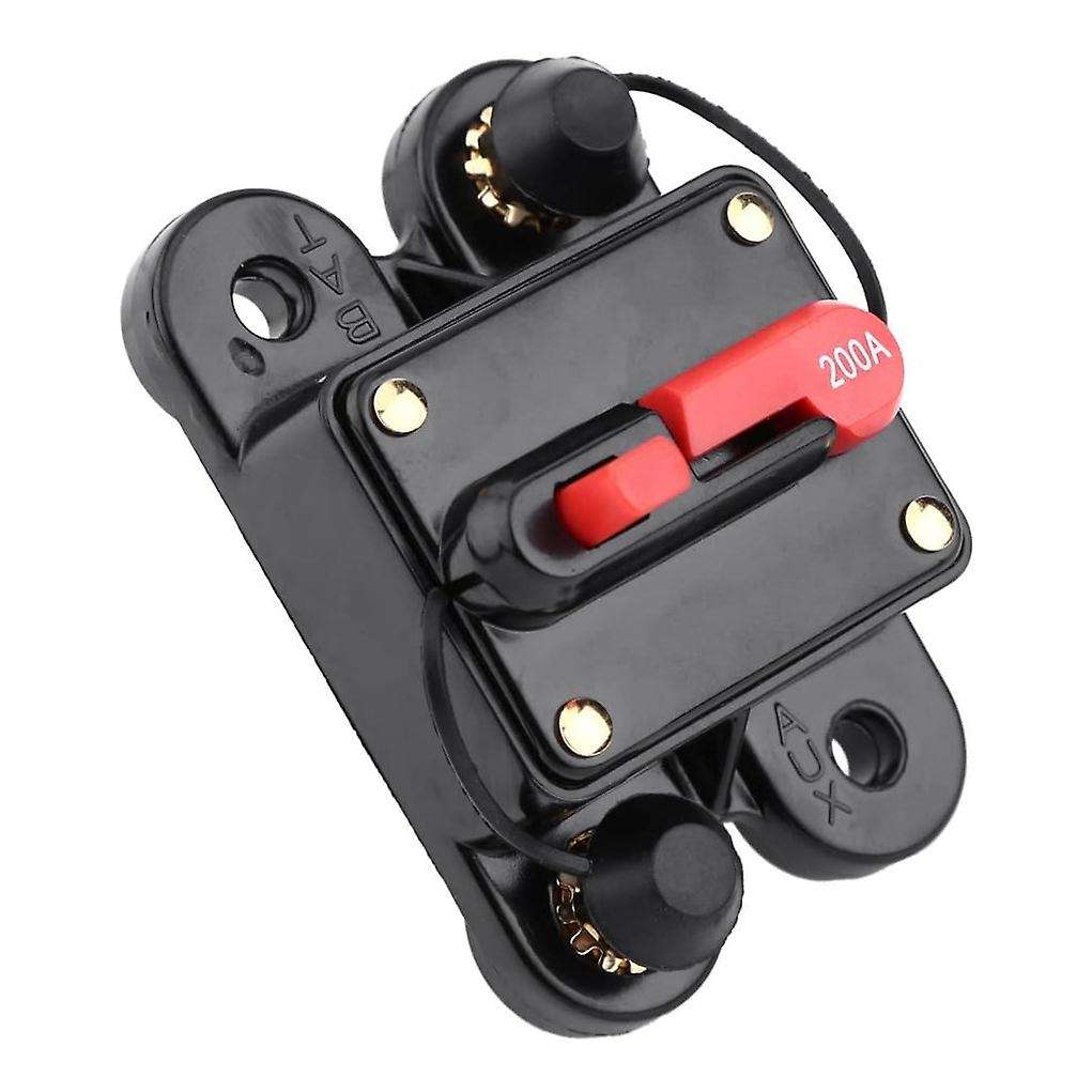 12V-24V DC 200 Amp Circuit Breaker for Car Marine Boat Bike Stereo Audio