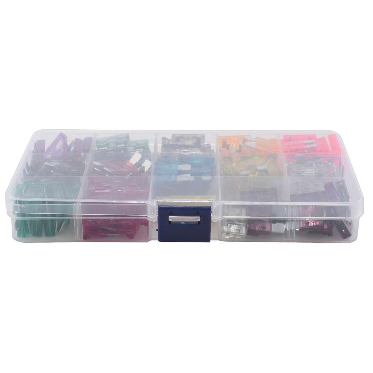 130Pcs Standard Blade Car Fuse Assortment,1A 2A 3A 4A 5A 7.5A 10A 15A 20A 25A 30A 35A 40A Medium Bl