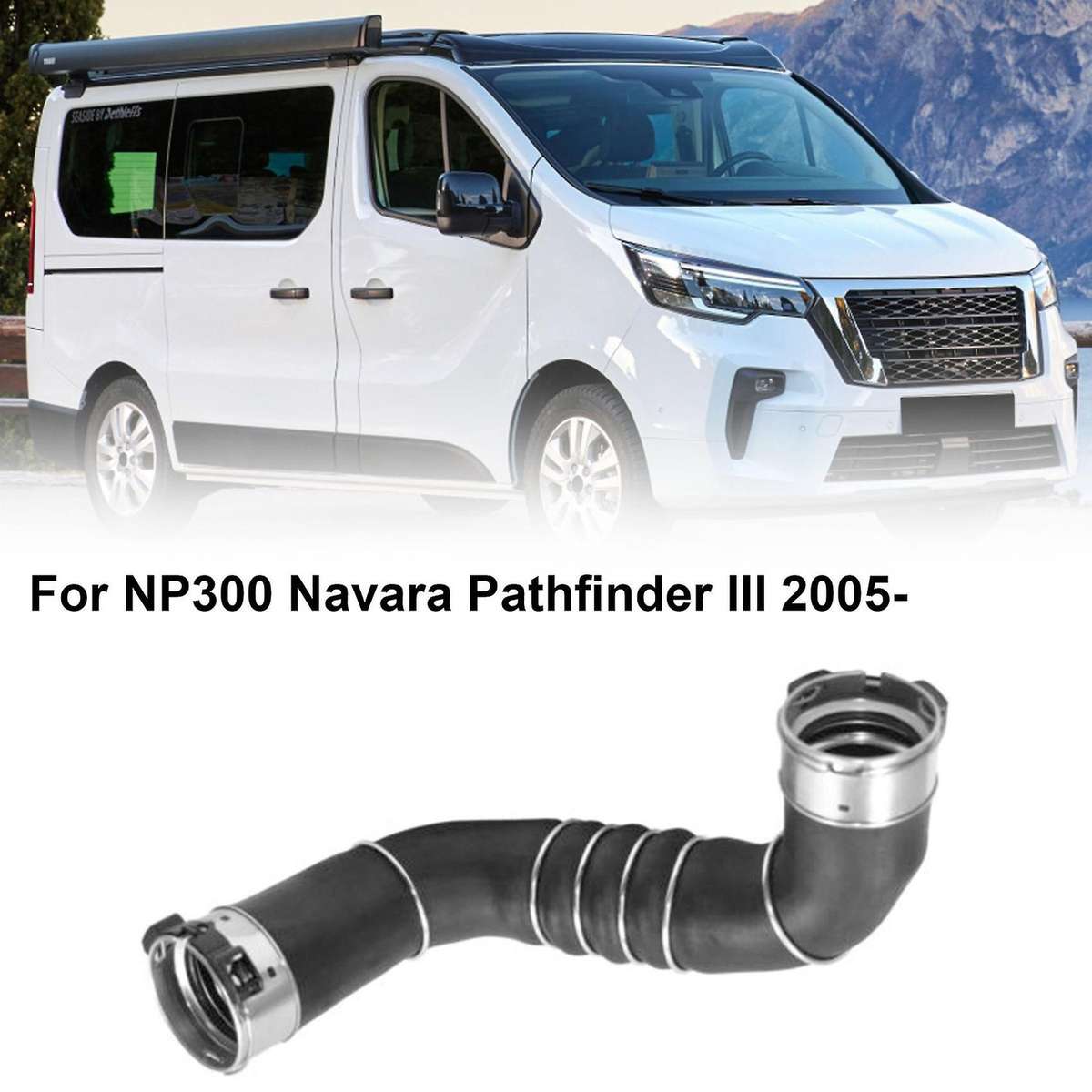 14463-5X02B Intercooler Turbo Hose Pipe for NP300 Navara Pathfinder III 2005- 14463-5X04B 14463-5X0