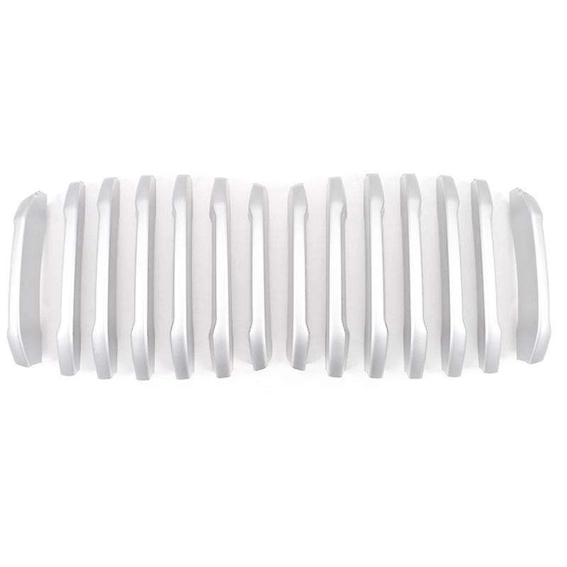 14Pcs Car Front Grill Decoration Strips Trim for X3 G01 X4 G02 2018 2019 Accessories