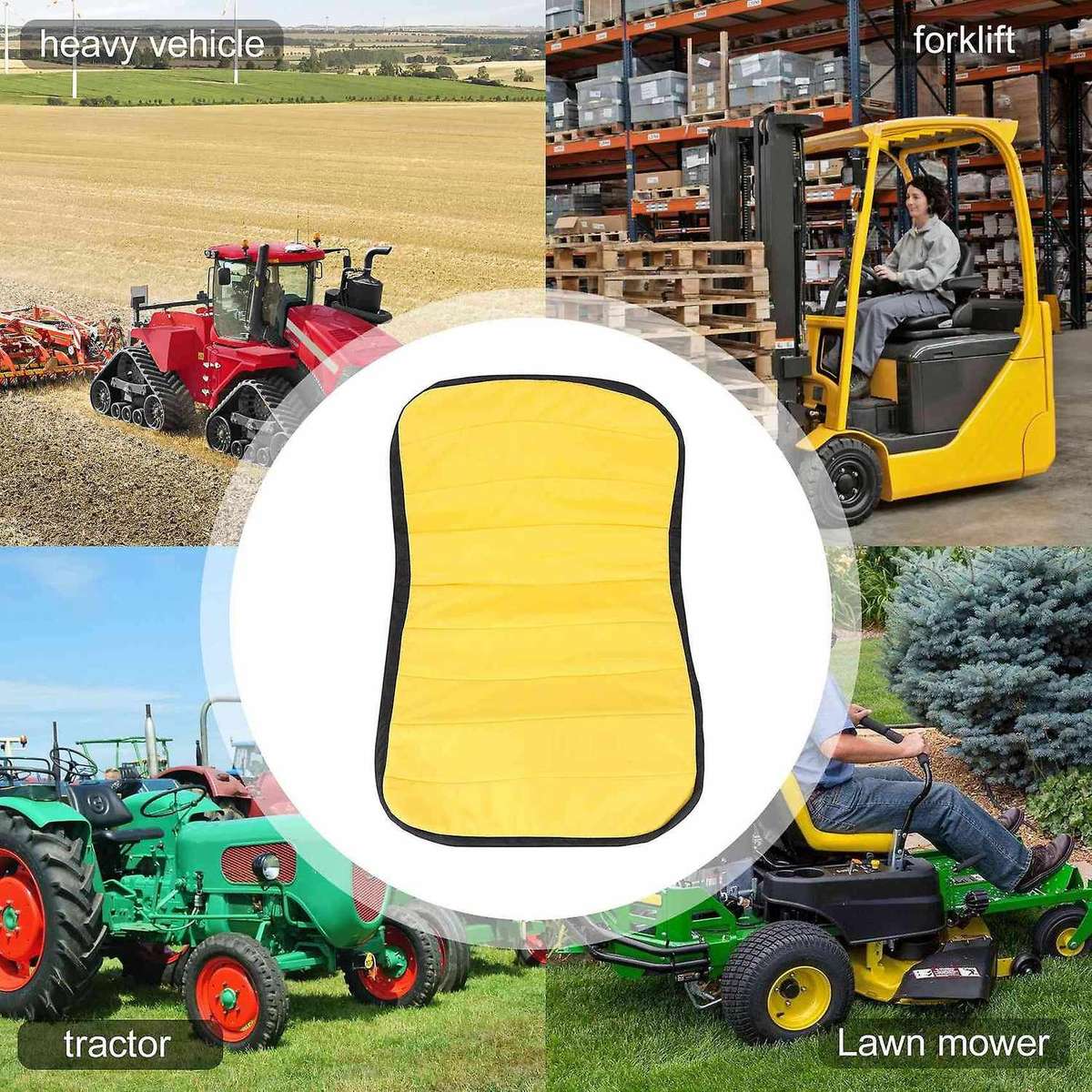 15 Inch On Mower Cover Tractor Water&dust Proof for Gator Seats Cover