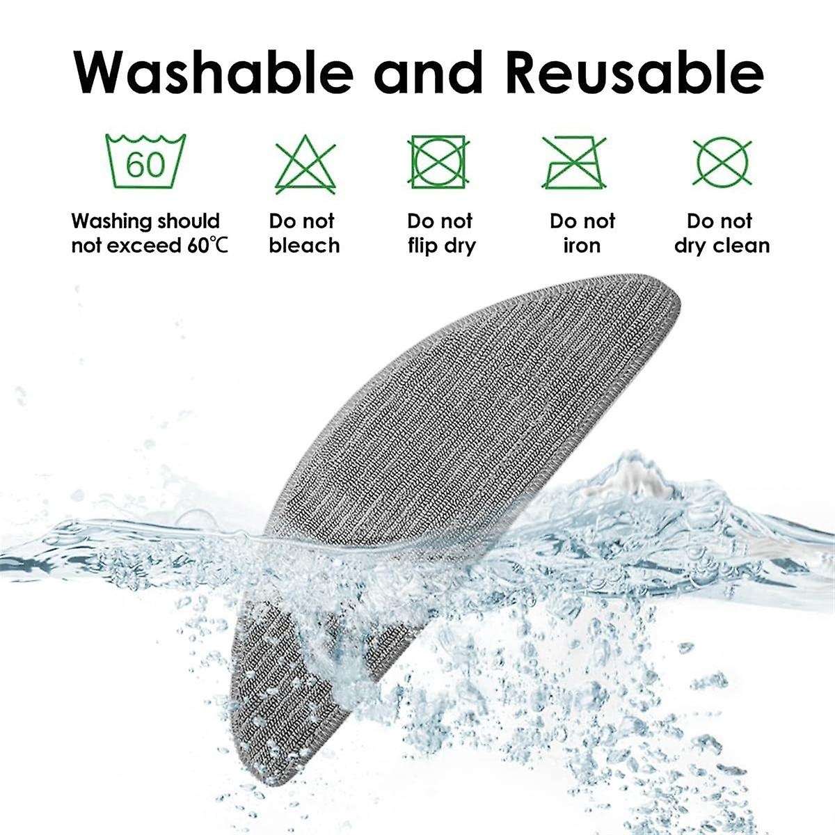15 Pcs Mop Pads for Combo I5, I5+, J5, J5+ Robot Vacuum Parts Microfiber Washable Reusable Mopping C