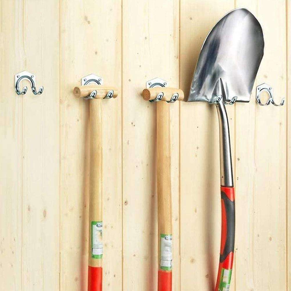 15Pk Tool Hooks for Shed Heavy Duty Garage Hooks Shed Hooks for Garden Tools Garage and Garden Tool