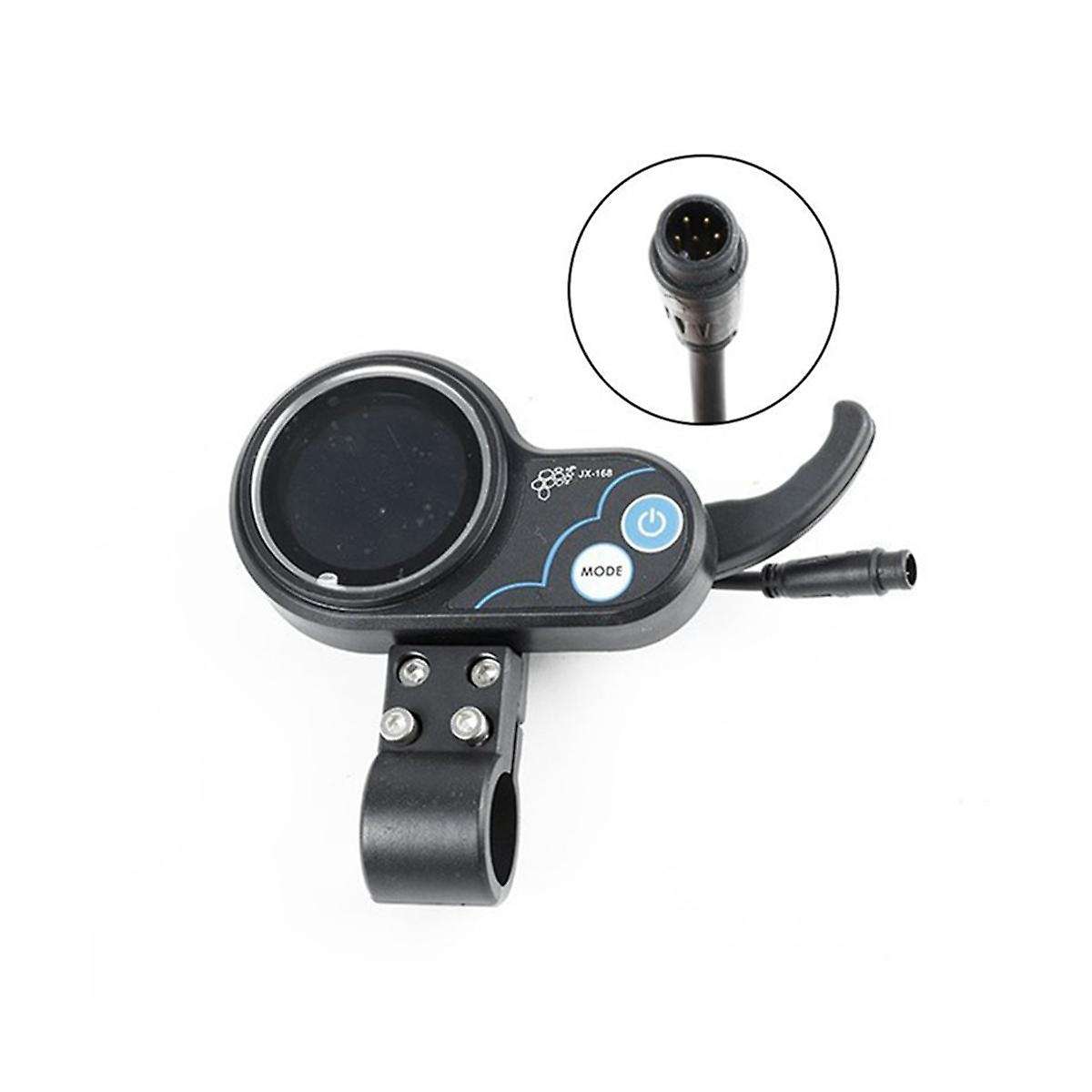 -168 36V 48V Adjustable 6PIN Plus Gauge Wire Throttle Gauge Replacement Accessories for Electric Sco