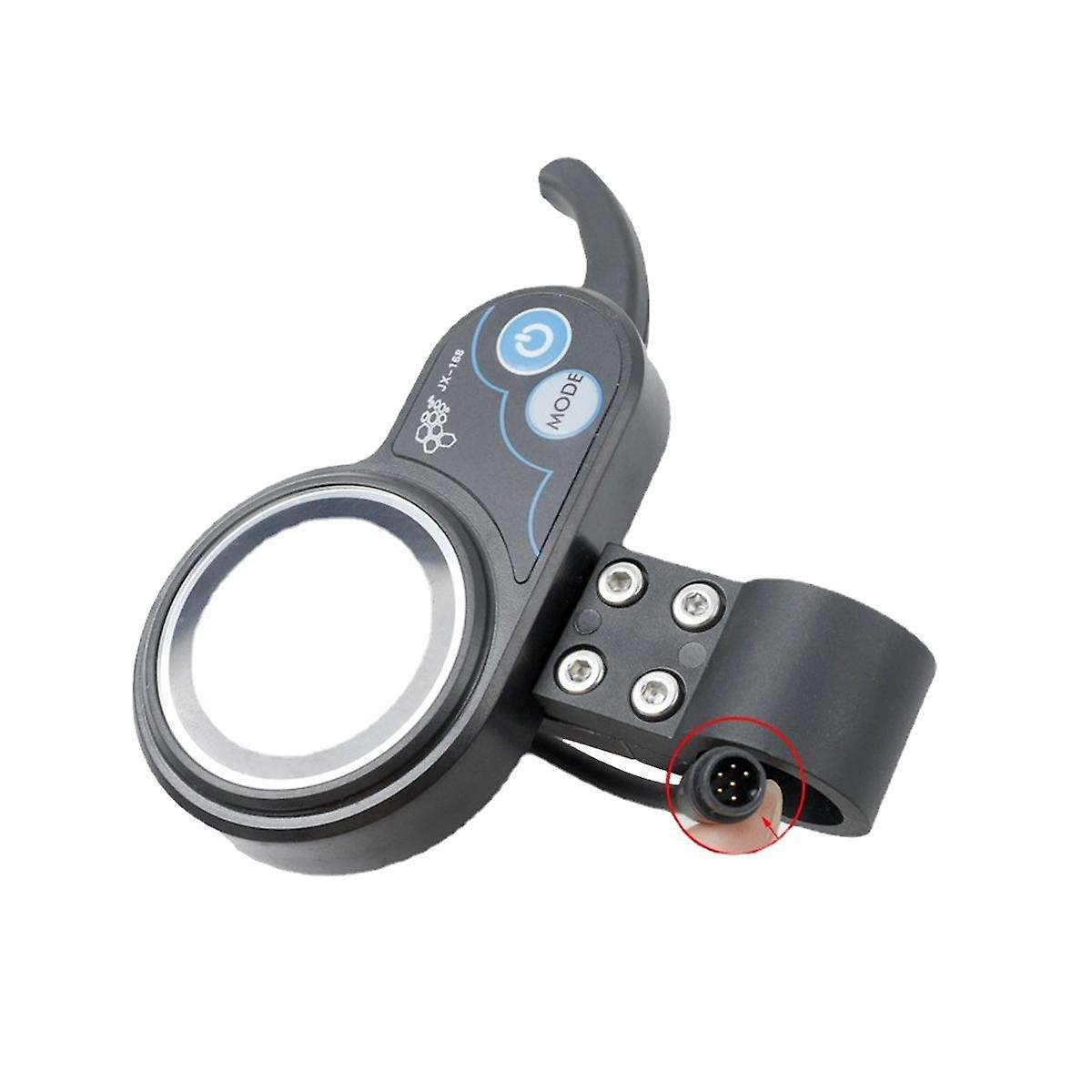 -168 Electric Scooter Dashboard Meter 36v 48v Adjustable 6pin Throttle Accessories for Electric Scoo