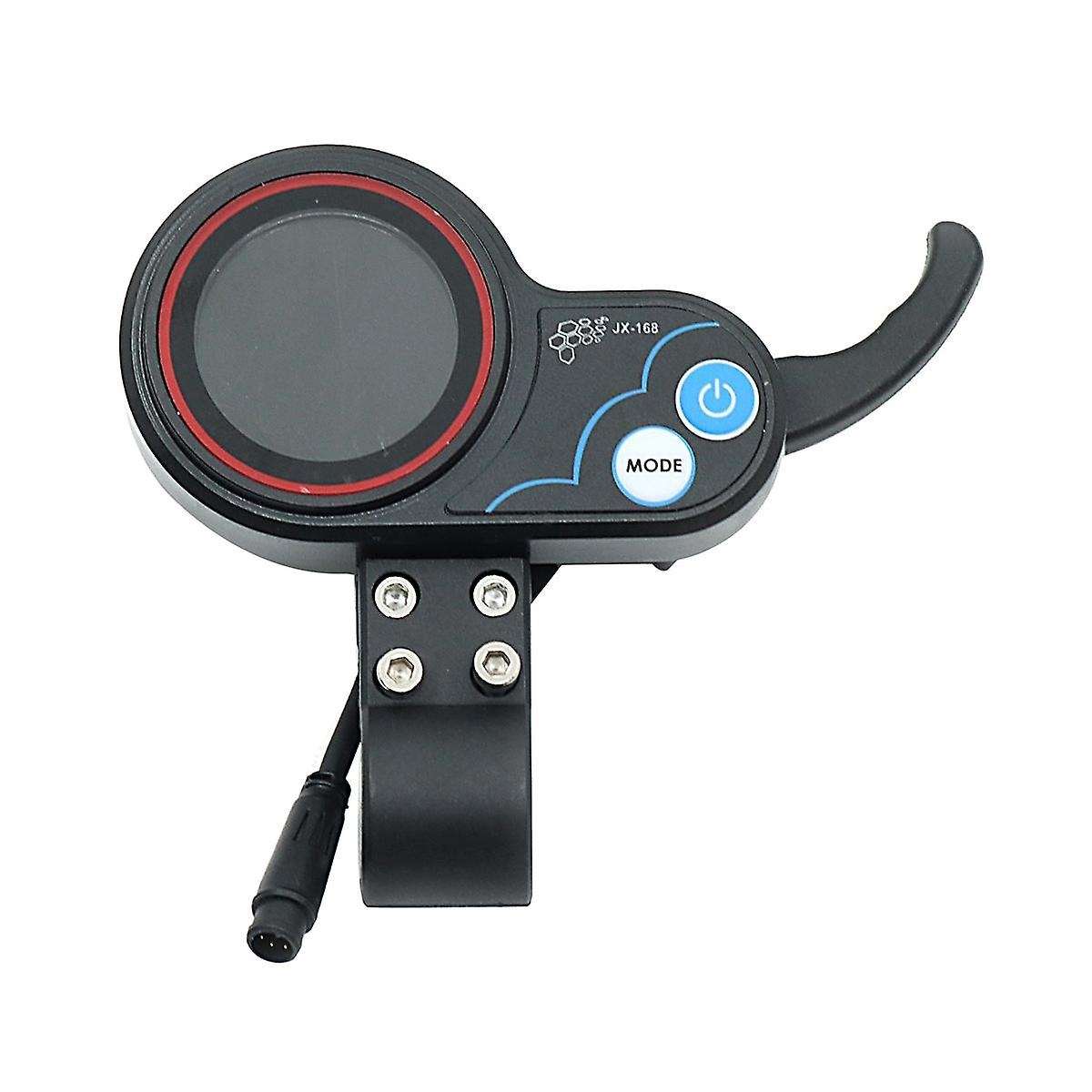 -168 Electric Scooter Dashboard Meter 36v 48v Adjustable 6pin Throttle Accessories for Electric Scoo